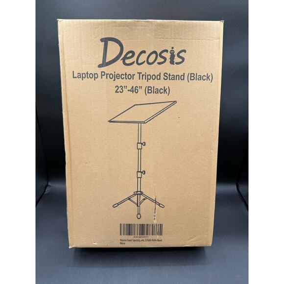 Adjustable Projector Stand Tripod wGooseneck Phone Holder 23.5 to 46.5 - Picture 1 of 10
